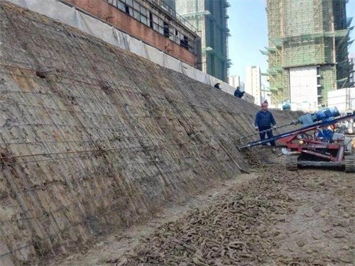 苍溪建筑边坡支护